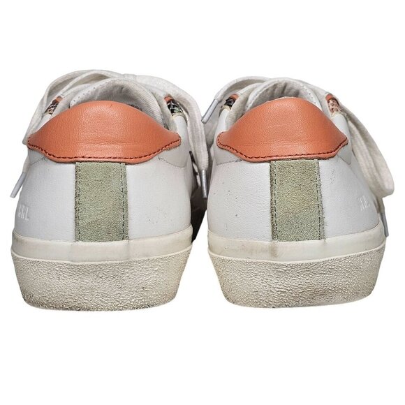 Madewell Sidewalk Low-Top Sneakers in‎ Snake Embossed Leather: Wave Edition 8.5 - Picture 7 of 14